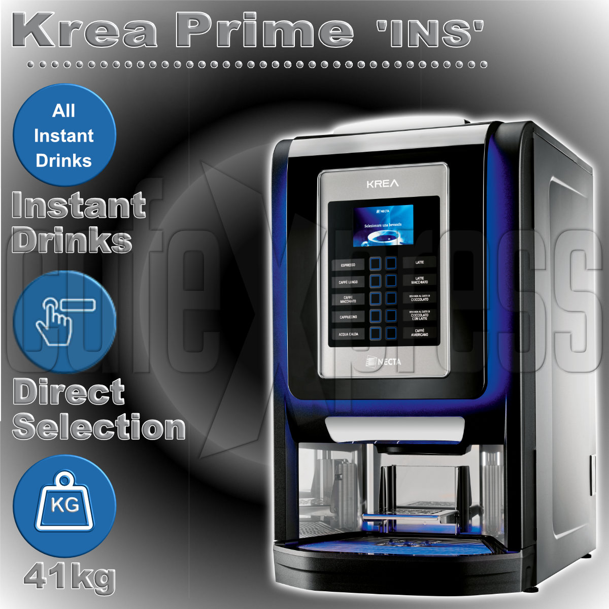 Necta KREA PRIME INSTANT 12oz Coffee Machine